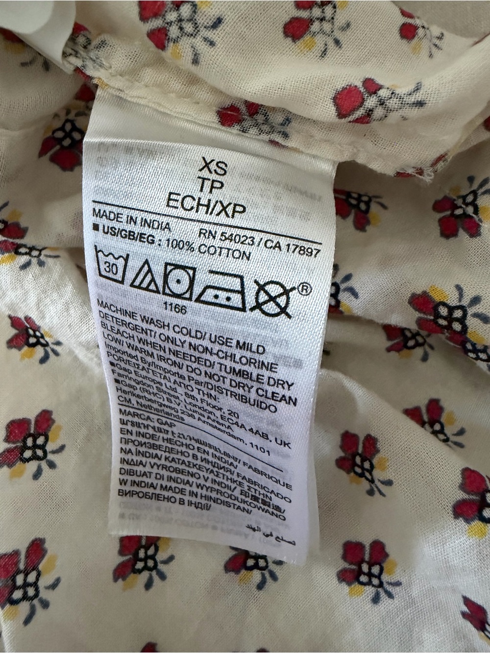 Gap x Doen floral blouse - Picture 4 of 6